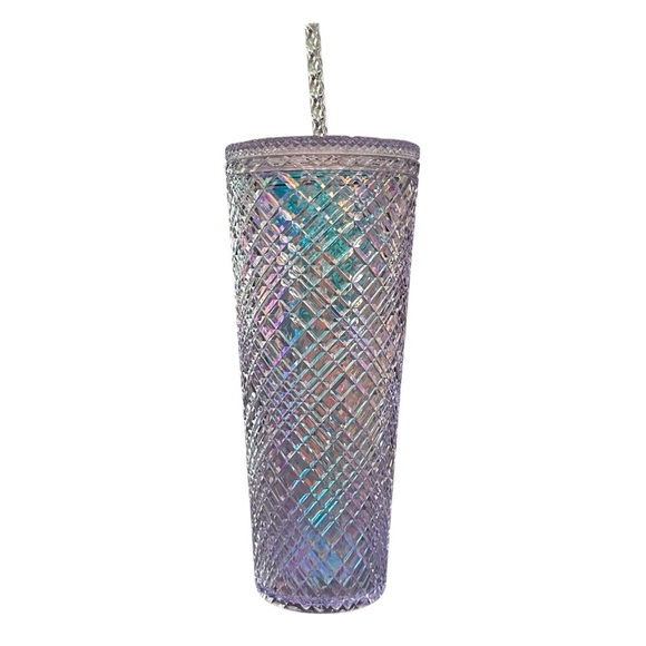 Starbucks Holiday ‘22 Limited Iridescent Unicorn Jeweled Tumbler 24 oz Venti Cup - Picture 5 of 9